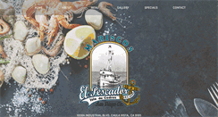 Desktop Screenshot of mariscoselpescadorsd.com